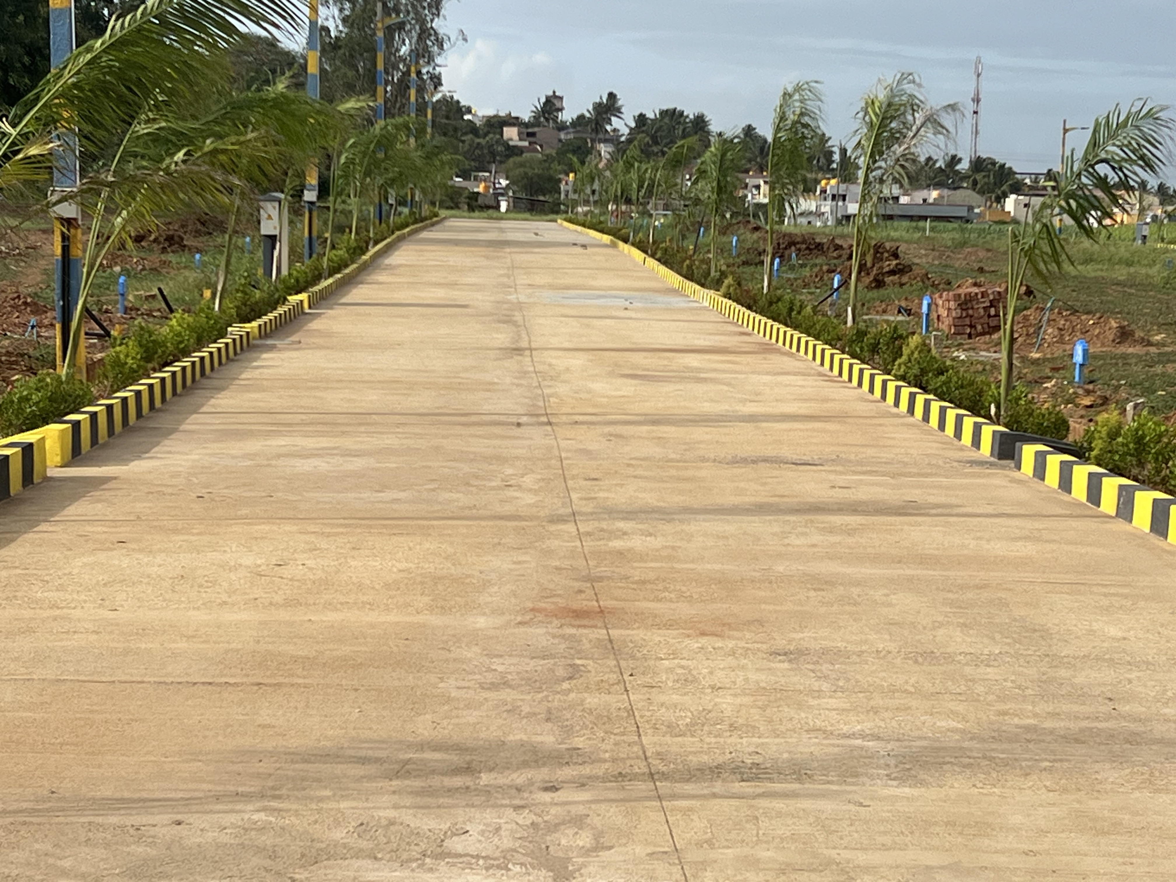 Wide Concrete Roads